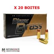 CCI - MUNITION - CAT B - 9MM - BLAZER - 124 GR - 8 G- FMJ - 62200983 - X1000