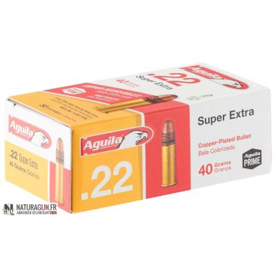 AGUILA - MUNITION - CAT C - 22 LR - H.VELOCITE - RED C.PLATED - AG1B220328 - X50