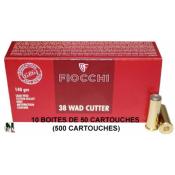 FIOCCHI - MUNITION - CAT B - 38 SPECIAL - 148 GR - WC - FI710391 - X500