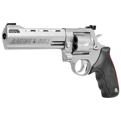 TAURUS - REVOLVER - CAT B - 444 - 6"1/2 - 44MAG - MATTE SS RAGING BULL - 512083