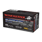 WINCHESTER - MUNITION - CAT C - 22LR - SUBSONIC 42 MAX - HP - CW22SUB42 - X50