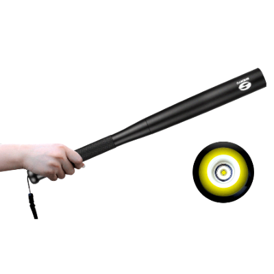 NATURAGUN® - MATRAQUE - CAT D - LAMPE TORCHE - LED - 39 CM - SHENYU - FLASHLIGHT