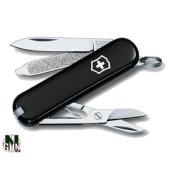 VICTORINOX - COUTEAU SUISSE - CLASSIC - NOIR - 7 FONCTIONS - 0.6223.3