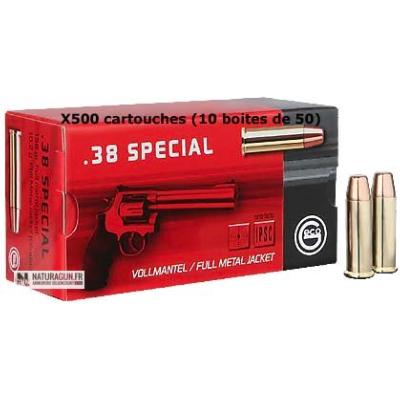 GECO - MUNITION - CAT B - 38 SPECIAL - 158 GR - FMJ FLAT NOISE - 2317716 - X500