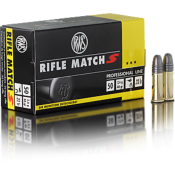 RWS - MUNITION - CAT C - RIFLE MATCH S - 22LR - 2314372 - X50