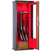 JIGA INFAC - COFFRE FORT - ARME EPAULE - 10 AR - VIT. C. BOIS - 160X65X35 - LV62