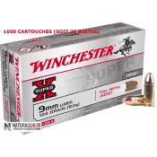 WINCHESTER - MUNITION - CAT B - 9MM - 124 GR - 8G - FMJ - CW9MM124 - X1000