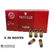 FIOCCHI - MUNITION - CAT B - 9MM- 124 GR - 8G - FMJ - FI709354 - X1000