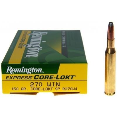 REMINGTON - MUNITION - CAT C - 270 WIN - 150 GR - SP - CORE LOKT - CG270W4 - X20