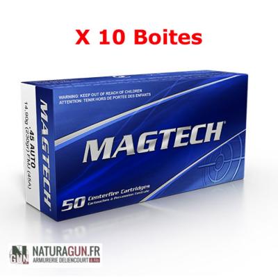 MAGTECH - MUNITION - CAT B - 45 ACP - 230 GR - 14.9 G - FMJ - 770665 - X500