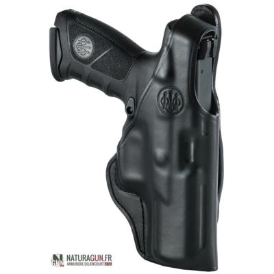 BERETTA - HOLSTER - DROITIER - POUR PISTOLET APX - 9MM - CUIR - NOIR - 55201372