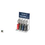 OPINEL - COUTEAU PLIANT - COLORAMA N°04 - ROUGE - INOX - PORTE CLEF - OP02279