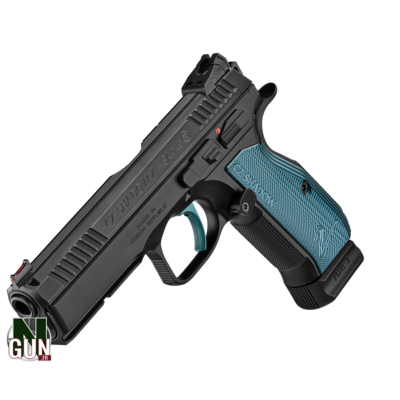 CZ - PISTOLET - CAT B - SHADOW 2 - SA - BLACK / BLUE - 9MM - 784209