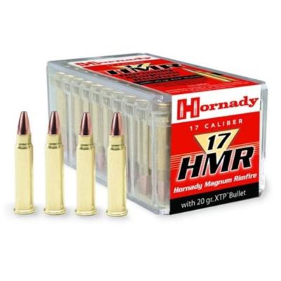 HORNADY - MUNITION - CAT C - 17 HMR - 20GR - XTP - 83172 - 773621 - X50