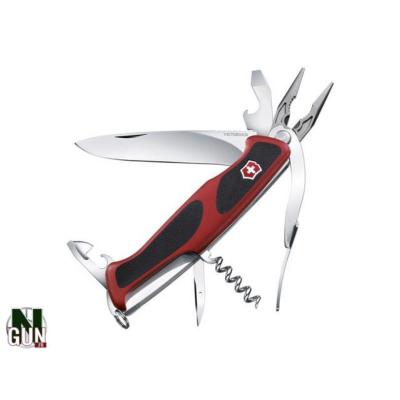 VICTORINOX - COUTEAU SUISSE - RANGER GRIP 74 - 15 FONCTIONS - 0.9723.C