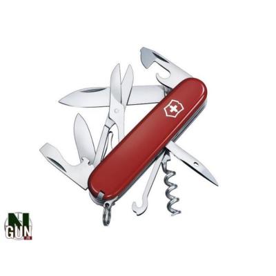 VICTORINOX - COUTEAU SUISSE - CLIMBER - ROUGE - 15 FONCTIONS - 1.3703