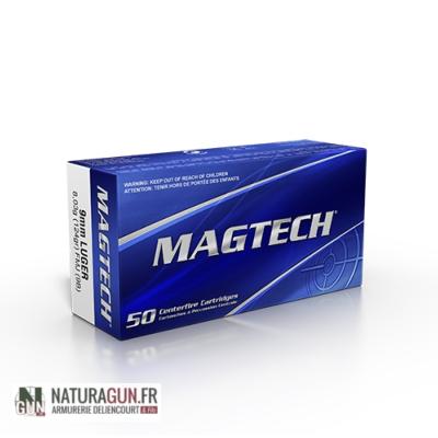 MAGTECH - MUNITION - CAT B - 9MM- 124 GR - 8 G - FMJ - 770647 - X50