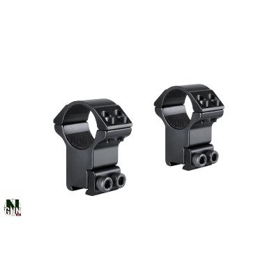 HAWKE - MONTAGE OPTIQUE - MATCH RING MOUNTS - D25.4 - R11 - HAUT - 22102