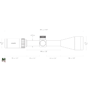 HAWKE - LUNETTE TIR - VANTAGE - 4-12X50 - IR - SUBSONIC- RIMFIRE - 14251