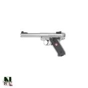 RUGER - PISTOLET - CAT B - MARK IV - 22LR - 5"1/2 - INOX - TARGET - 34202153