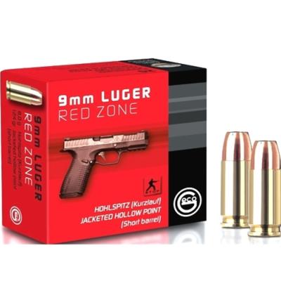 GECO - MUNITION - CAT B - 9MM - 124GR - RED ZONE - JHP - PM - 2402932 - X500