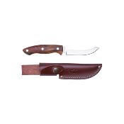 BROWNING - COUTEAU FIXE - BOIS - OUTDOOR - SPORTING - ET. CUIR - 10CM - 3220417