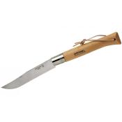 OPINEL - COUTEAU PLIANT - N°13 - LAME 220MM - HETRE - INOX - VIROBLOC - OP122136