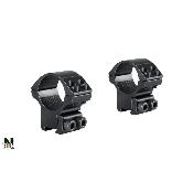 HAWKE - MONTAGE OPTIQUE - MATCH RING MOUNTS - D25.4 - R11 - MEDIUM - 22101