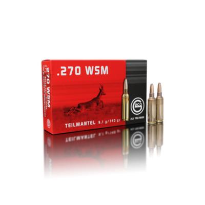 GECO - MUNITION - CAT C - 270 WSM - 140 GR - DEMI B - TEILMANTEL - 2317823 - X20