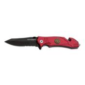 BOKER MAGNUM - COUTEAU PLIANT - FIRE FIGHTER - LAME 86MM - MANCHE ALU - 01LL470