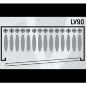 JIGA INFAC - COFFRE FORT - ARME EPAULE - 14 ARMES - VITRINE - 170X92X46 - V90