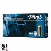 WALTHER - MUNITION - CAT D - 9MM - PAK - BALLE A BLANC - 4.1341-2 - X50