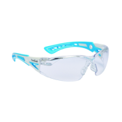 BOLLE - LUNETTE PROTECTION - SAFETY RUSH+ - SMALL - BLEU BLANC - RUSHPSPSI
