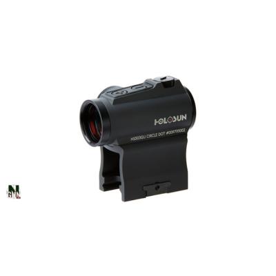 HOLOSUN - POINT ROUGE - RED DOT SIGHT - BOUTONS - 2 MOA / 65 MOA - HHS503GU