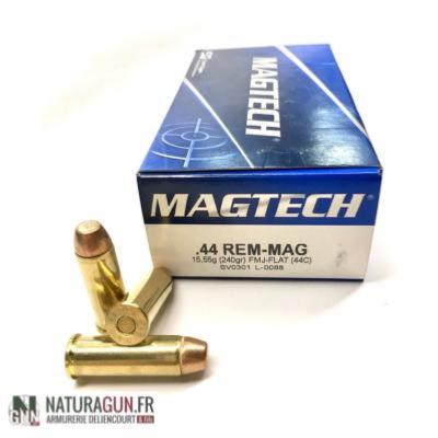 MAGTECH - MUNITION - CAT C - 44 MAG - 240 GR - FMJ FLAT - 770715 - X500