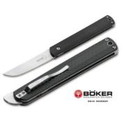 BOKER PLUS - COUTEAU PLIANT - WASABI CF - MANCHE CARBONE - LAME 72MM - 01BO632