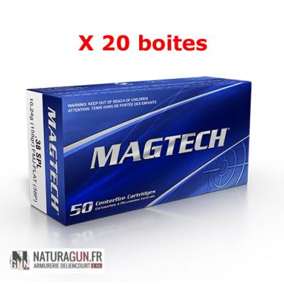 MAGTECH - MUNITION - CAT B - 38 SPECIAL - 158 GR - FMJ FLAT - 770705 - X1000