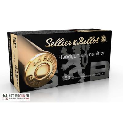 SELLIER & BELLOT - MUNITION - CAT C - 44 MAG. - 240 GR - SP - 765262 - X50