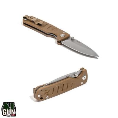 5.11 - COUTEAU PLIANT - ICARUS DP MINI TAN - MANCHE FRN - 7.1CM - 511.51157-134