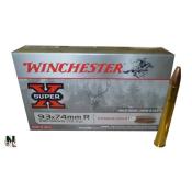 WINCHESTER - MUNITION - CAT C - 9.3X74R - SUPER X - 286GR - POW. - CM9374R - X20
