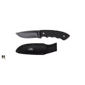 BROWNING - COUTEAU FIXE - EXPLORER - BLACK - POIGNEE ANTIGLISSE - 32220183