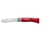 OPINEL - COUTEAU PLIANT - N°07 - MON PREMIER OPINEL - BOUT ROND - ROUGE - 11698