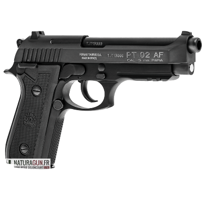 TAURUS - PISTOLET - CAT B - PT 92 AF-D - 9MM - MATTE BLUE - RAIL - 512098