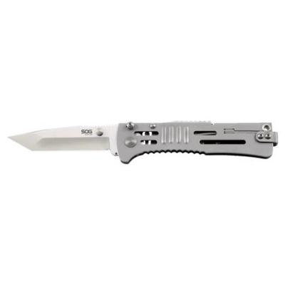 SOG - COUTEAU PLIANT - SLIMJIM - TANTO - 81MM - MANCHE ACIER - SGSJ33