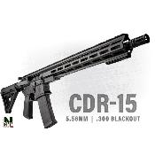 DRD - CARABINE - CAT B - CDR-15 - 223 - TAKEDOWN - 14.5" - NOIR - CDR1514BLK