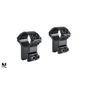 HAWKE - MONTAGE OPTIQUE - MATCH RING MOUNTS - D25.4 - R11 - HAUT - 22102