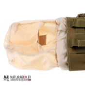 NATURAGUN® - POCHETTE - ETUIS A DOUILLES - TACTIQUE - MOLLE - DESERT