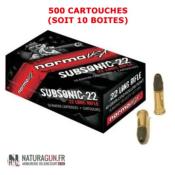 NORMA - MUNITION - CAT C - SUBSONIC - 22LR - 2425080 - X500