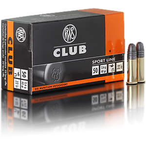 RWS - MUNITION - CAT C - CLUB - 22LR - 2132885 - X500