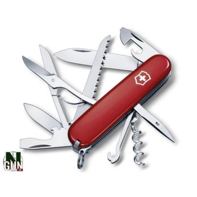 VICTORINOX - COUTEAU SUISSE - HUNTSMAN - ROUGE - 16 FONCTIONS - 1.3713